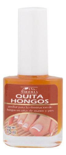 Esmalte Quita Hongos De Uñas Manos Y Pies 15ml Naranja