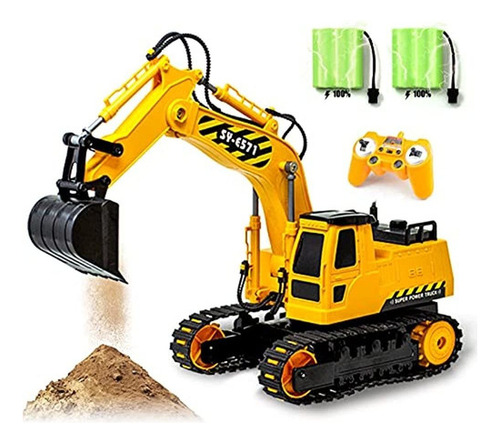 Gili Rc Excavator Toy, Coche De Juguete Hidraulico A Contro