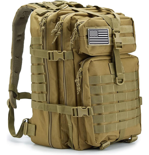 Mochila Tactica Militar De 45l - Bronceado