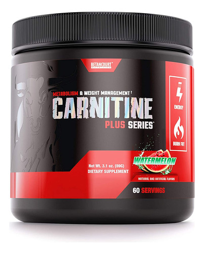 Betancourt Nutrition Carnitine Plus - Polvo Para El Metaboli