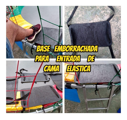 Haste Completa 8+rede+protetor+5 Mola P/cama 4mts+brinde