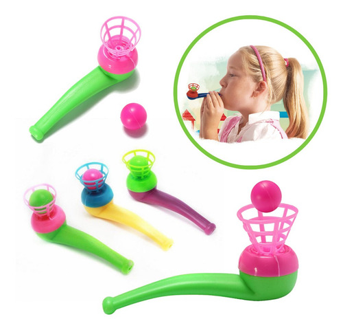 Imagem 2 de 6 de Jogo De Sobro Bolinha E Cachimbo Brinquedo Colorido Infantil