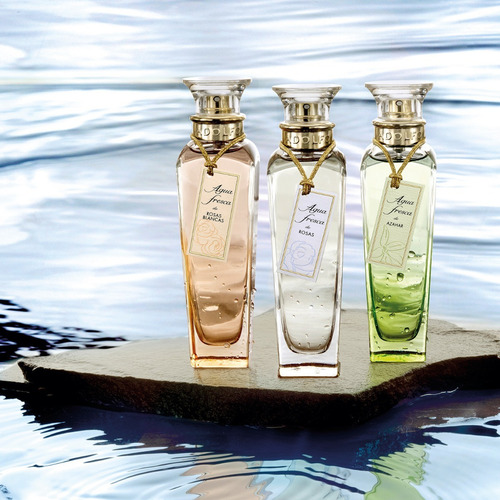 Conjunto de perfumes femininos Agua Fresca Azahar Edt 120 ml + loção corporal