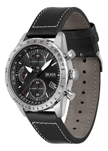 Relógio masculino Hugo Boss Pilot 1513853 em aço inoxidável