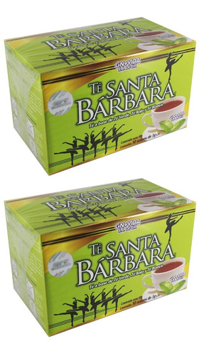 Te Santa Barbara Bailarinas Verde Rojo Blanco (2 Piezas)