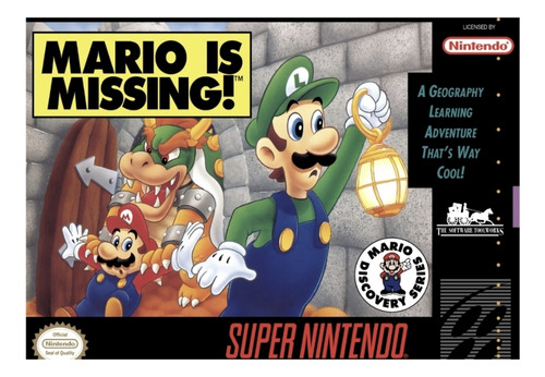 Mario Is Missing! Snes Con Caja (Usado)