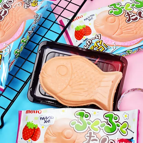 Taiyaki, Sabor A Fresa De Frutas, Wagashi Dulces Japoneses