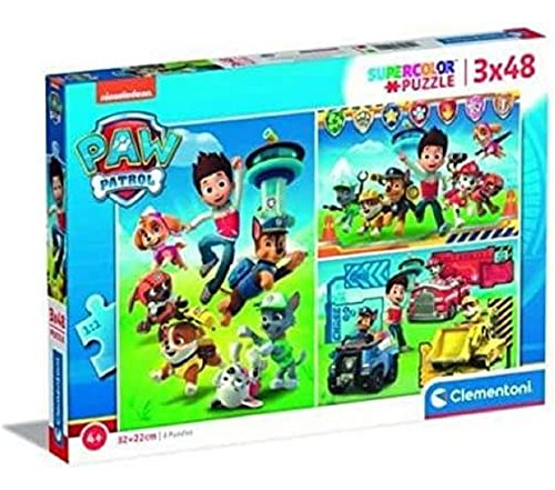 Clementoni 25209 Paw Patrol Supercolor Puzzle Para Oeccf