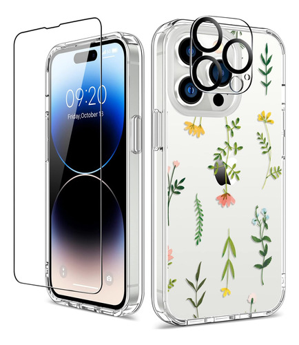 Funda Giika Para iPhone 14 Pro Max C/cam Pant Garden