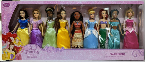 Set De Muñecas Princesas Disney