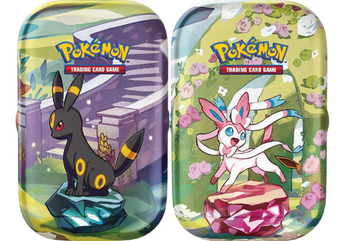 Pokemon Prismatic Evolution Minitin Umbreon Y Sylveon Inglés