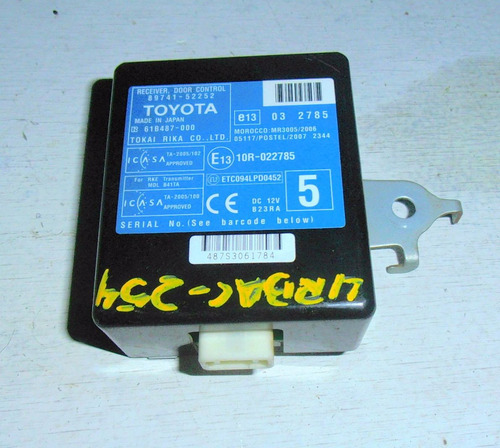 Receiver Door Control Toyota Urban Cruiser Año 2010-2014