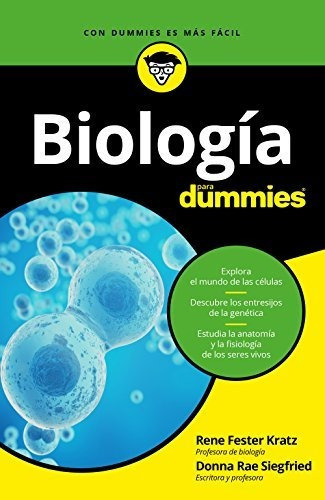 Biología Para Dummies, De Kratz, René Fester. Editorial Planeta, Tapa Tapa Blanda En Español