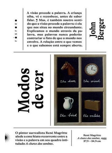 Modos De Ver: Modos De Ver, De Berger, John. Editora Fosforo, Capa Mole, Edição 1 Em Português, 2023