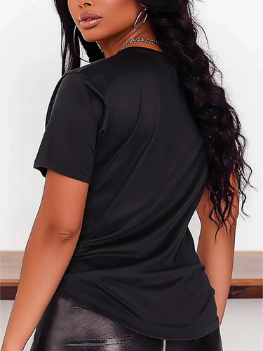 Camiseta Hello Kitty De Talla Grande Para Mujer, Cómoda, Man
