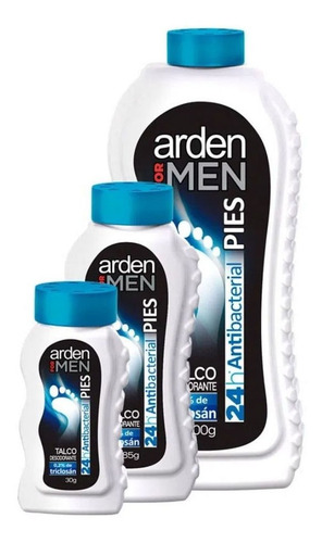 Promoción Arden For Men Talco Antibacterial 30gr +85gr + 300