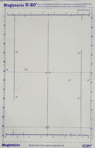 Papel Hectografico U-20 Roxo Hc-101 Cx 100 Jg - Promoção