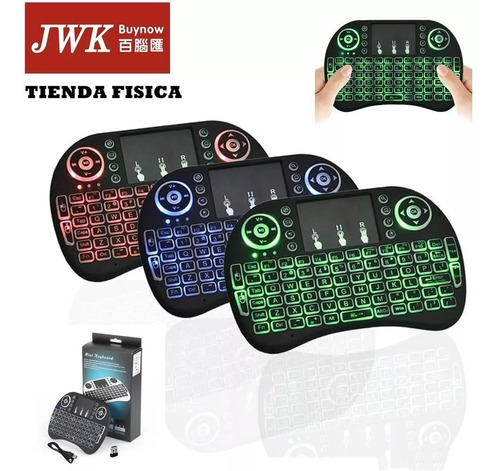 Mini Teclado Inalambrico Y Mouse Android Con Touchpad Jwk