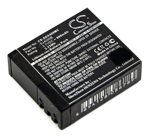 Bateria Para Sjcam Sj4000 Forever Sc-300 Sc-310 Sc-400 