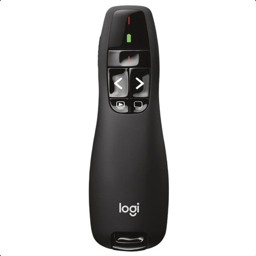 Apresentador Sem Fio Logitech R400 Com Laser Usb Alcance 15m