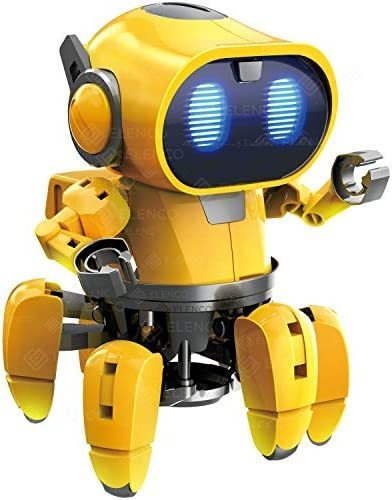 Robot De Juguete Elenco Programable Para Niños Amarillo