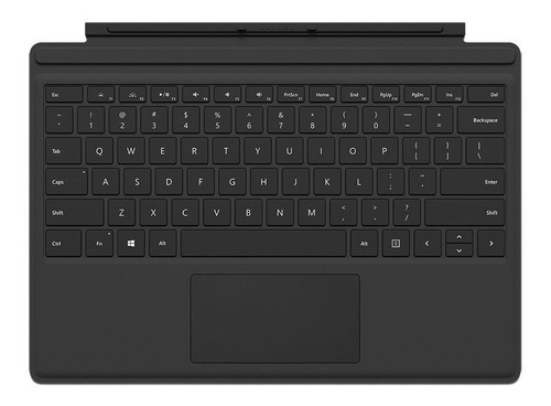 Surface Pro 4 Teclado Genuino Negro Para Pro 3 / 4