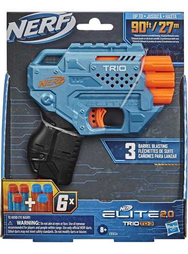 Hasbro, Nerf Elite 2.0, Trio Td-3
