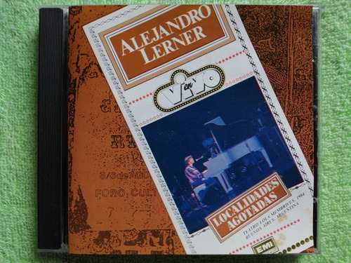 Eam Cd Alejandro Lerner En Vivo 1984 Teatro Lola Membrives