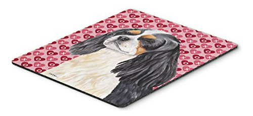 Mouse Pad Cavalier Spaniel Love Multicolor