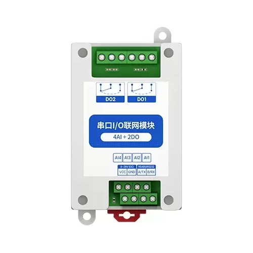 Modulo Adquisicion 4ai + 2ro Modbus Rs485