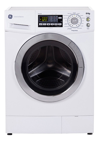 Lavarropas automático GE LVGE08E12 blanco 8kg 220 V