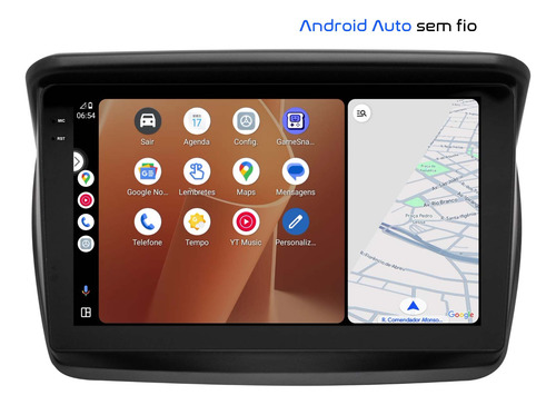 Multimidia L200 Triton Dakar Android 2gb 64gb Carplay Gps 9p