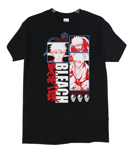 Polera Bleach Ichigo Kurosaki Anime Poleradicto