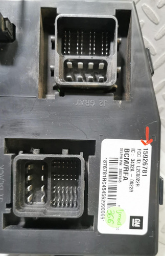 Modulo De Carroceria Bcm Hummer 2006-2007-2008 Orig 15926781 (Usado)