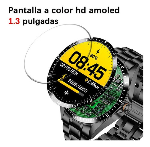 Imagen 6 de 9 de Lige Reloj Inteligente Deportivo Bluetooth Original Impermea