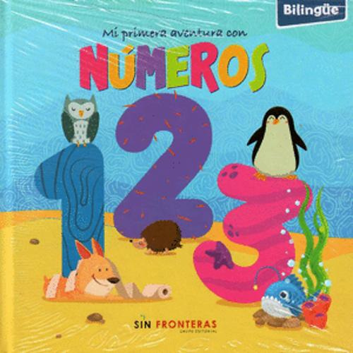 Libro Mi Primera Aventura Con Numeros  Bilingüe 