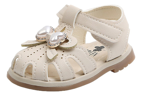 Zapatos Niños Niñas Pearl Bowknot Princess Zapatos De Cuero 