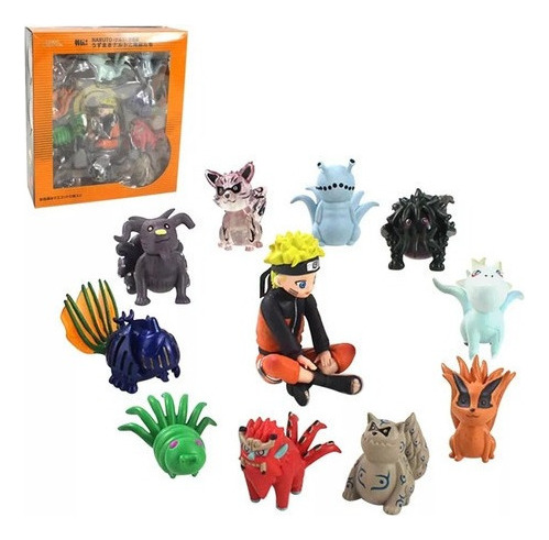 Naruto E 10 Bestas Com Cauda Boneca Raposa De Nove Caudas
