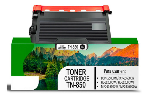 Toner Generico Tn850 Para Impresoras Dcp-l5650dn/hl-l5200dw 