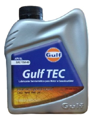 Aceite Gulf Semisintético 15w-40 