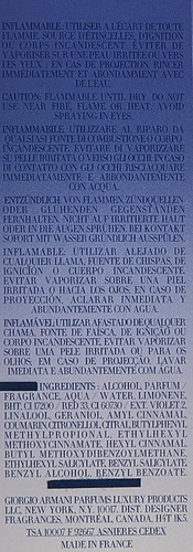 Imagen 2 de 2 de Giorgio Armani Code Para Dama Eau De Parfum Original 75ml