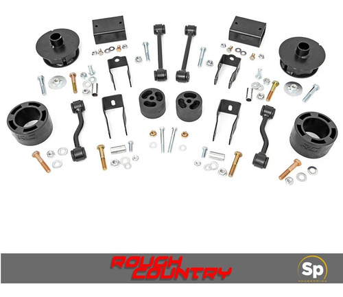 Kit Elevación Rough Country 2.5 Jeep Wrangler Jl 19-2021+