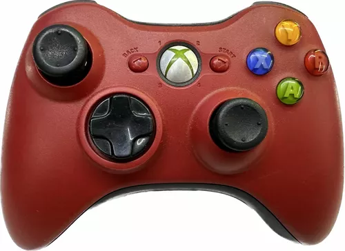 Control Xbox 360 Inalambrico Rojo Original | Envío gratis