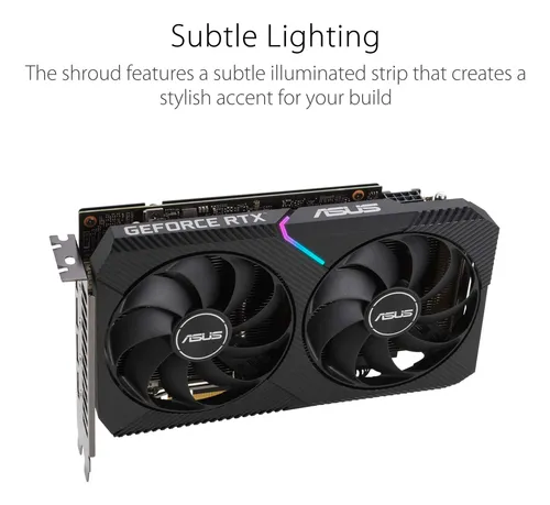 Placa Gráfica Asus Dual Nvidia Geforce Rtx 3060 V2 Oc 12gb