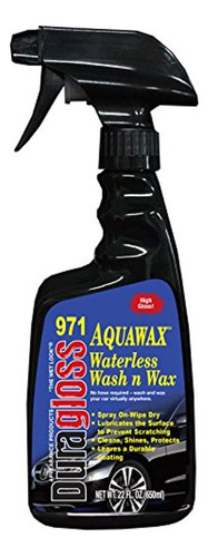Duragloss 971 Aqua Wax - Lavado Sin Agua, 22 Onzas Liquidas,