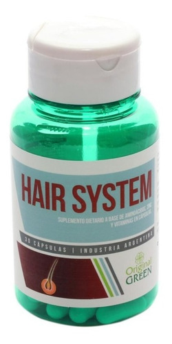 Hair System-vitaminas Anti Caída Cabello Pelo - Biotina X30