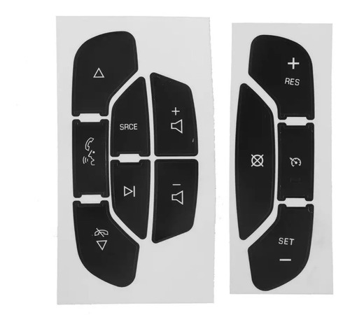 Kit Reparación Stickers Controles Volante Cheyenne Tahoe Gm