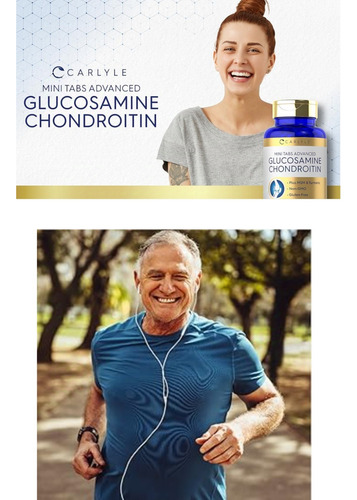 Glucosamina Chondroitine Carlyle 1650 Mg Entrega Inmediata