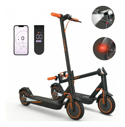 Bolin Xm01 500w Patinete Eletrico Adulto Scooter Elétrica Preto — R$ 999,00 em Mercado Livre