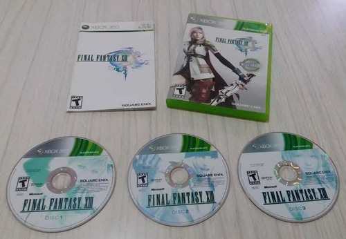 Final Fantasy Xiii Jogo Original Xbox 360 Game Top (Recondicionado)